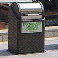 contenedor soterrado para reciclar