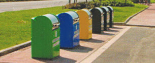 Reciclaje: soterrados de basura